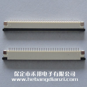 FPC座(zuò)40P下 间距1.0