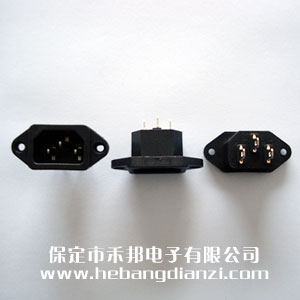 电源座3针 优质