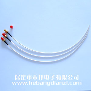 SMA单头(tóu)同轴连接(jiē)线 银白色