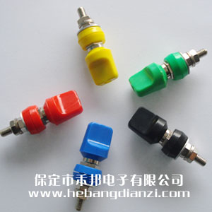 接(jiē)线柱JXZ-3A1 黄,绿,红(hóng),蓝,黑