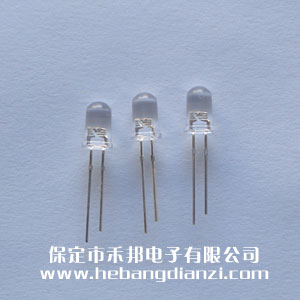 Φ5白发黄 超高亮 短脚