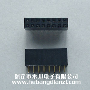 2.54双排座2*8P