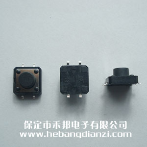 贴式轻触开(kāi)关12*12*7mm